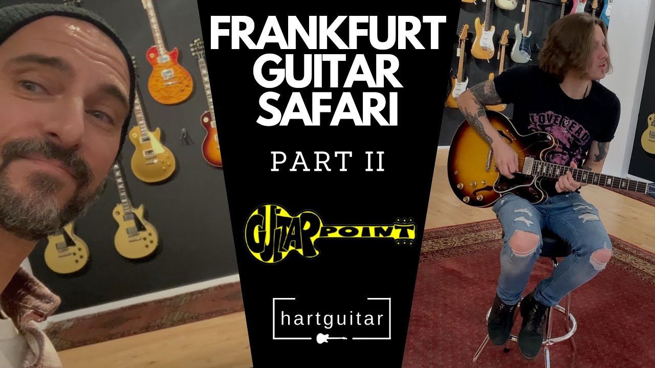 Guitar Point Frankfurt • Auf Gitarrenjagd mit Sebastian Dracu