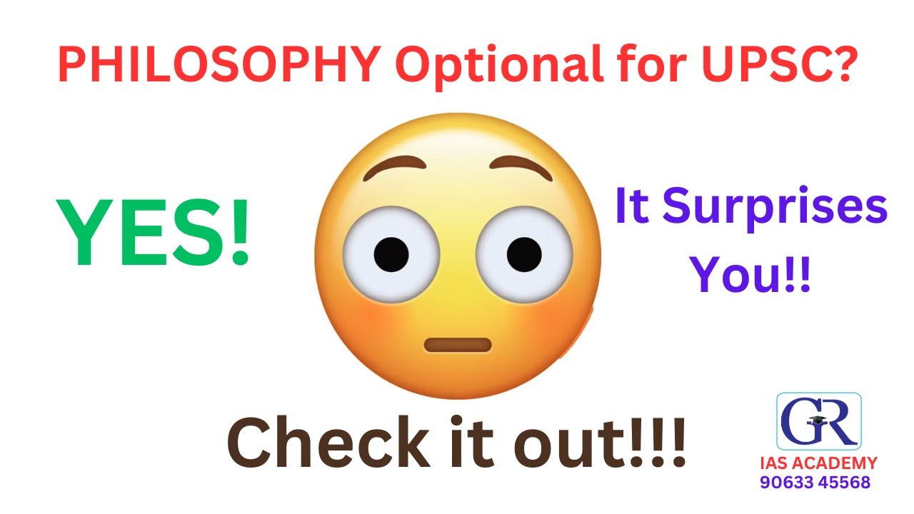 Philosophy Optional | UPSC Civil Services Exam | GR IAS ACADEMY | 90633 45568