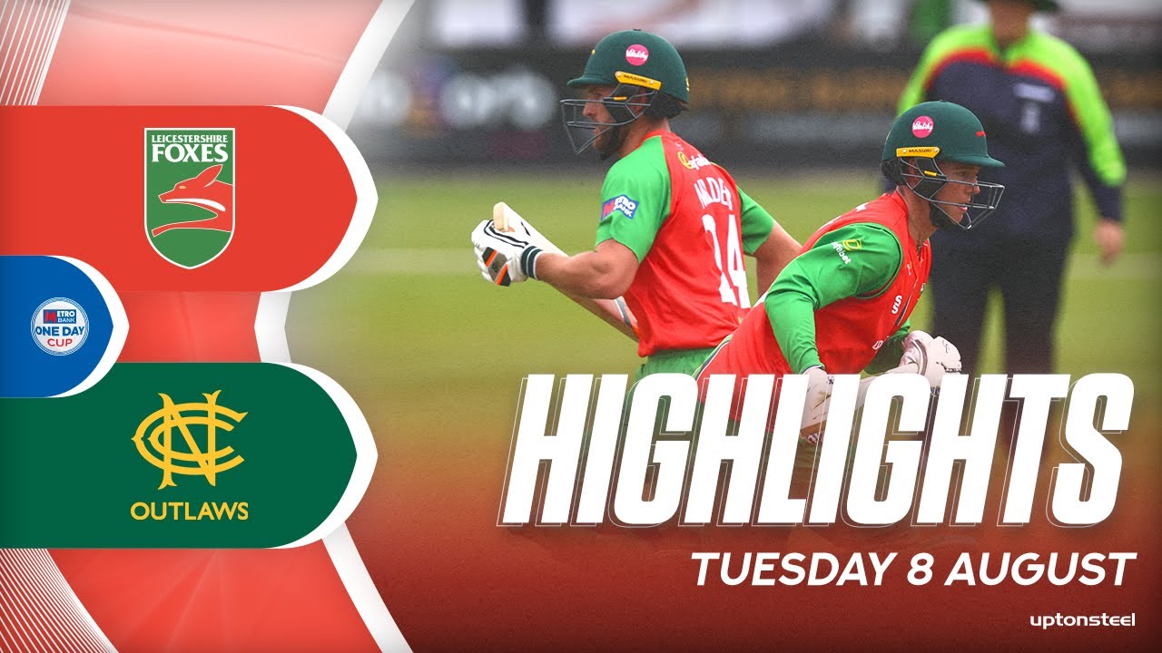 HIGHLIGHTS | Foxes Fall To Narrow Derby Day Defeat | One Day Cup