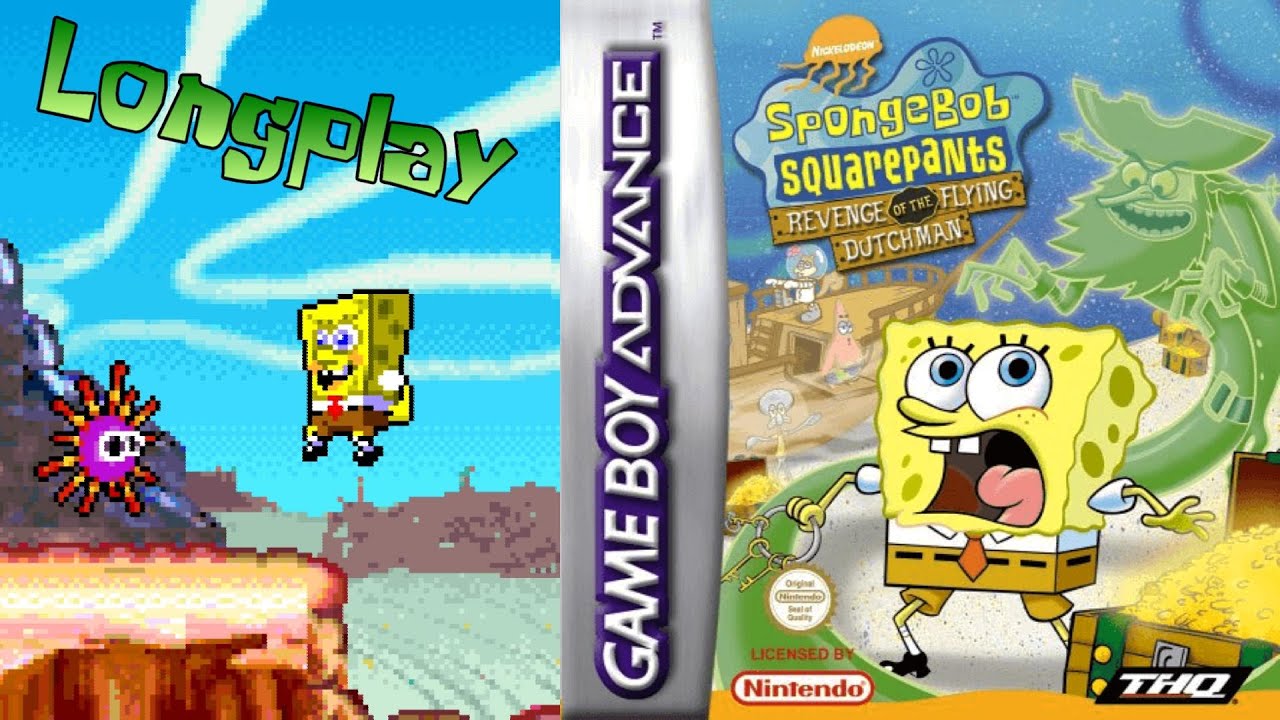 SpongeBob Revenge of the Flying Dutchman (GBA) -  Longplay | 100% [4K]