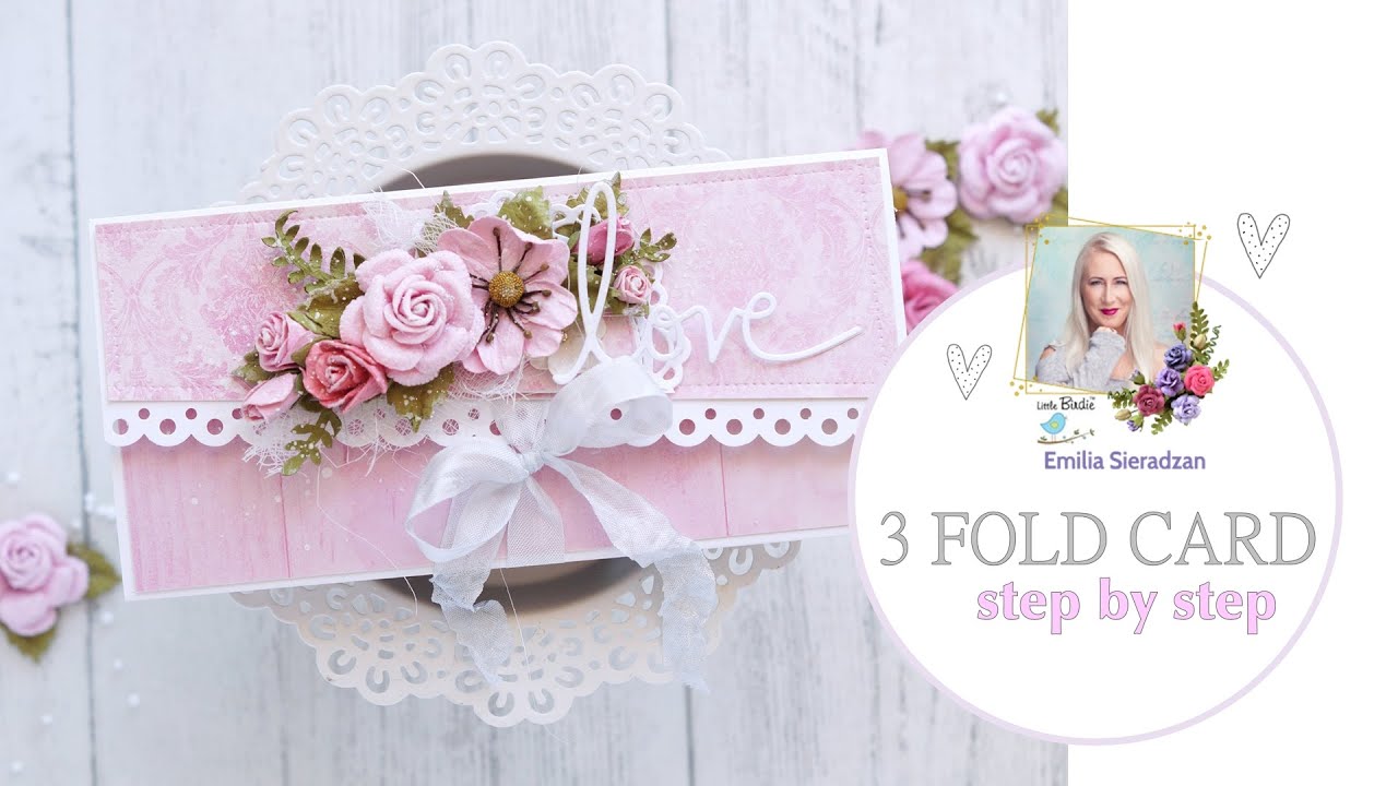 3 Fold Card step by step