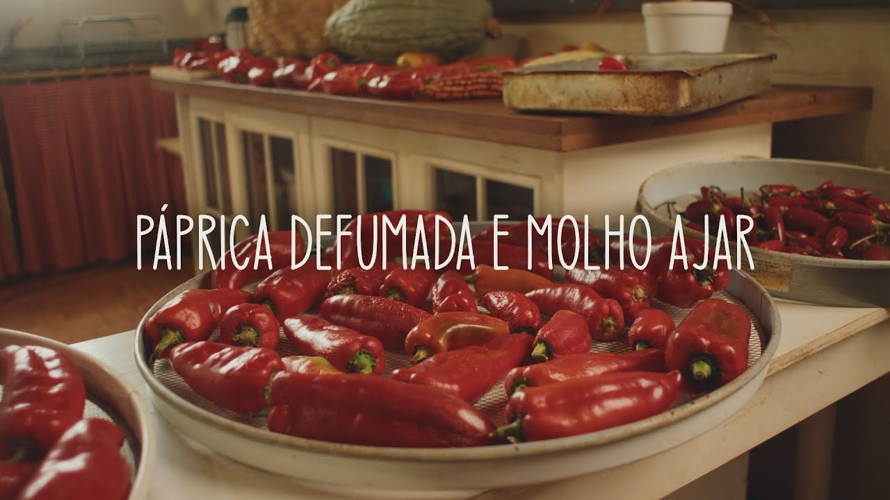 Páprica defumada no defumador caseiro de bambu - Autossuficiência com Pimenta, Capitulo 1