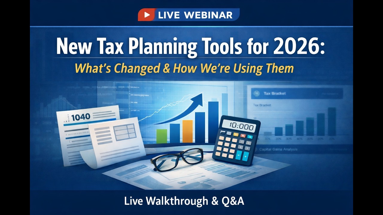 How We Model Tax Planning Year-Round