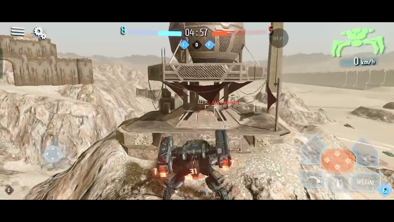 B.o.T gameplay desert deathmatch draw