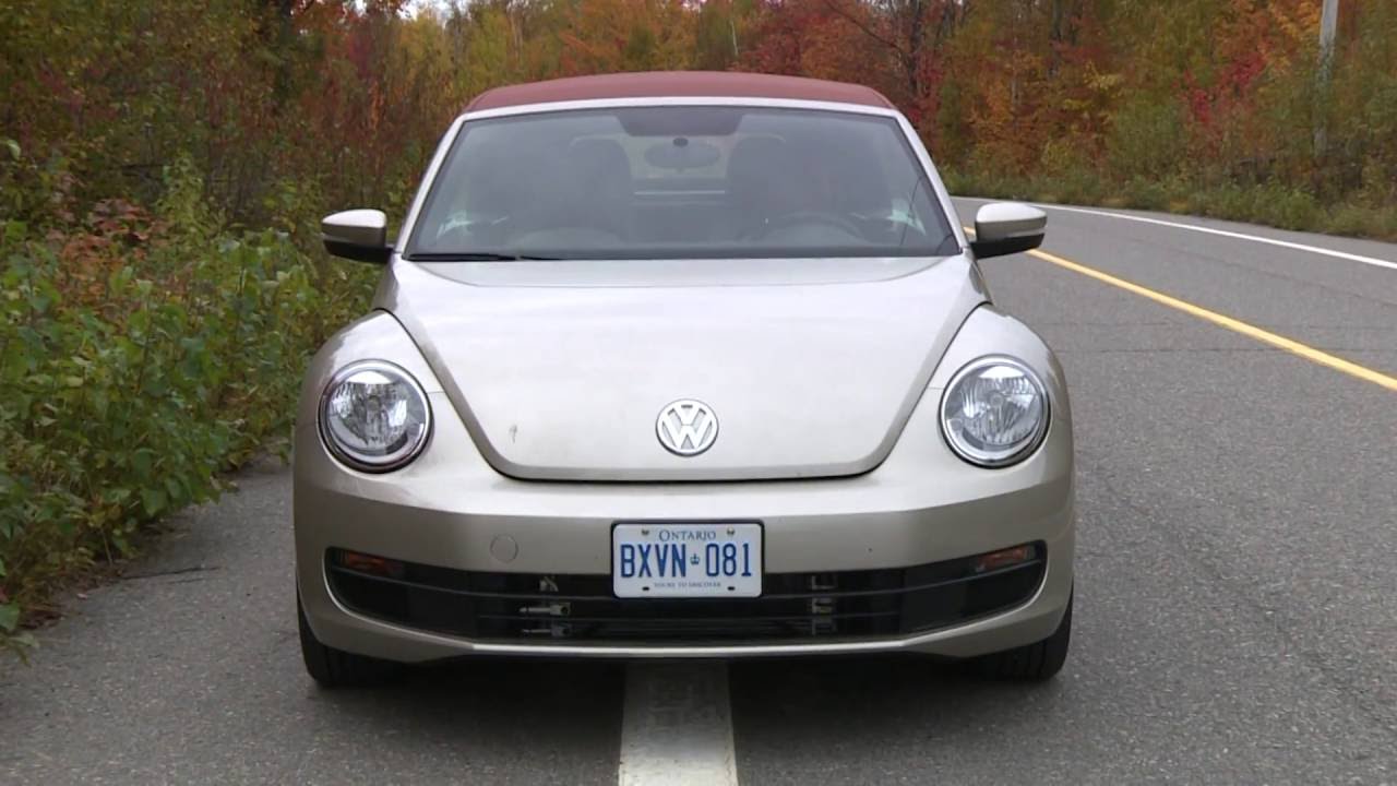 2016 Volkswagen Beetle Classic Cabriolet Test Drive