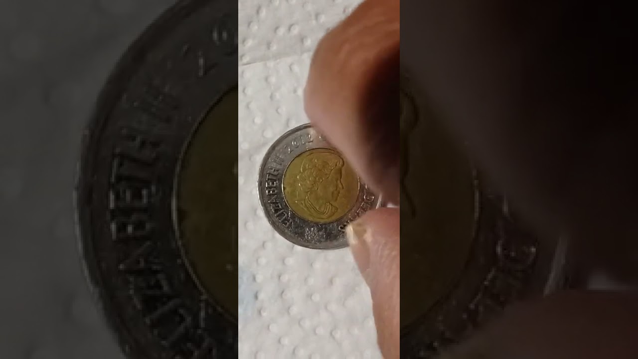 2012 two dollars  coin canadian
