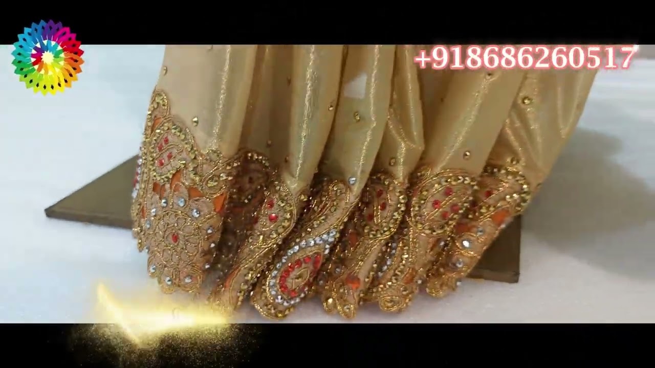 IMPORTED FABRIC DESIGNER BANARASI SAREE IN STONE WORK & ZARI WORK #ZARANGSAREE #BANARASISAREE