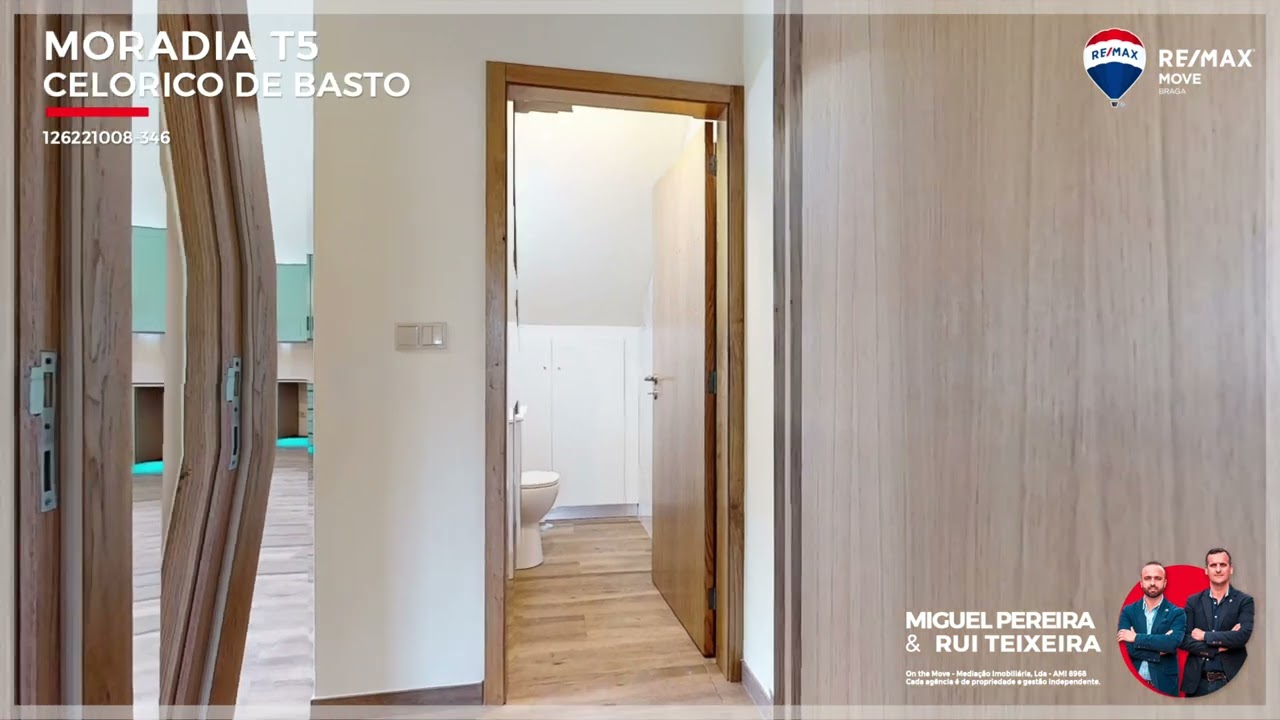 🔵🔴  Moradia T5 à venda em Celorico de Basto