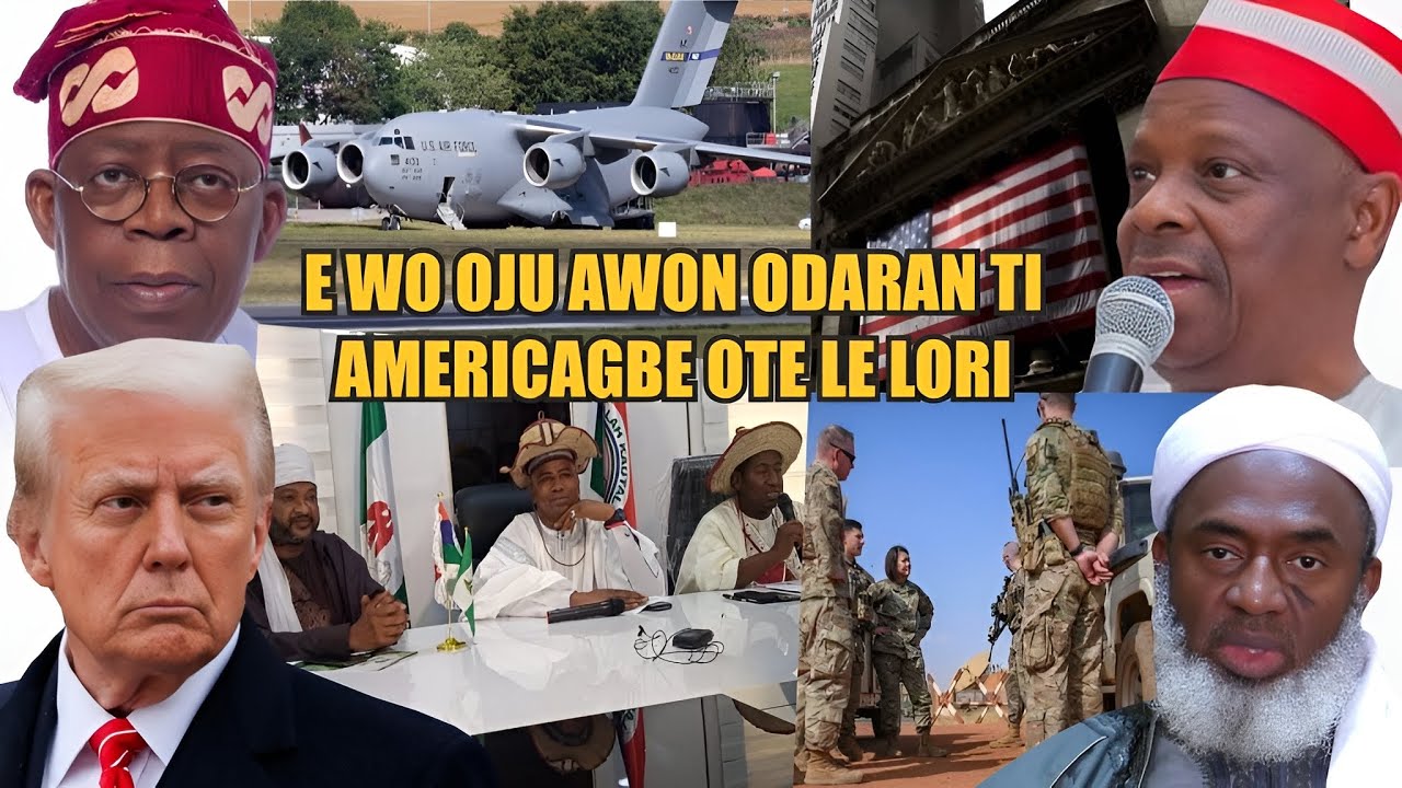 O SELE FINALLY!! AMERICA GBE OTE LE AWON OMO NIGERIA  ATI DUKIA WON TO SATILEHIN FAWON T€ŘŘØŘÍẞT 