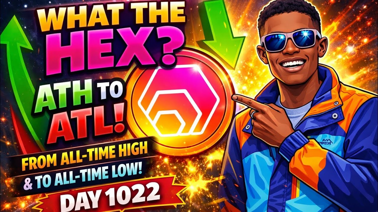 WHAT THE HEX? HEX Token ATH to ATL Price Performance Review | DAY 1022