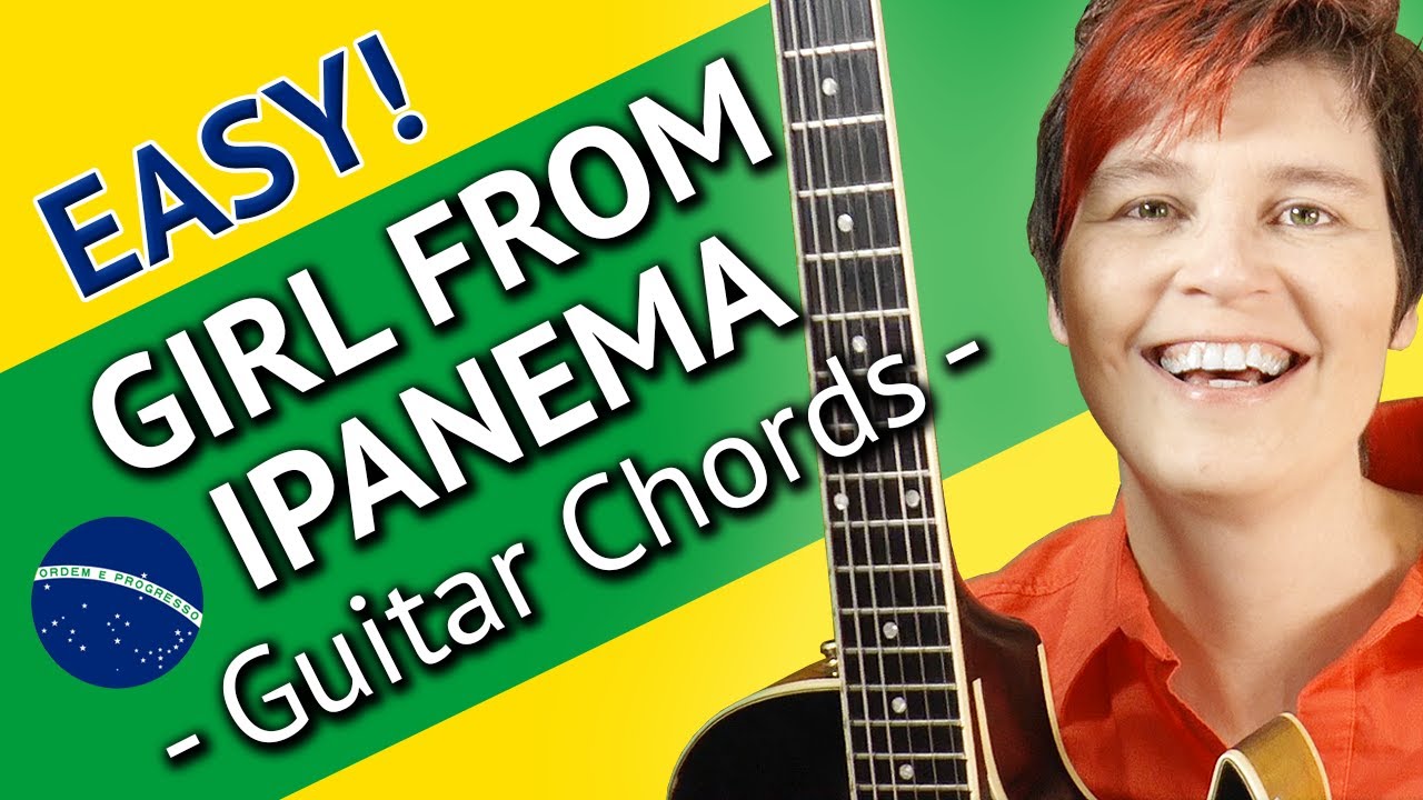 Girl From Ipanema - Guitar Chords EASY - Rhythm Comping Guitar Lesson