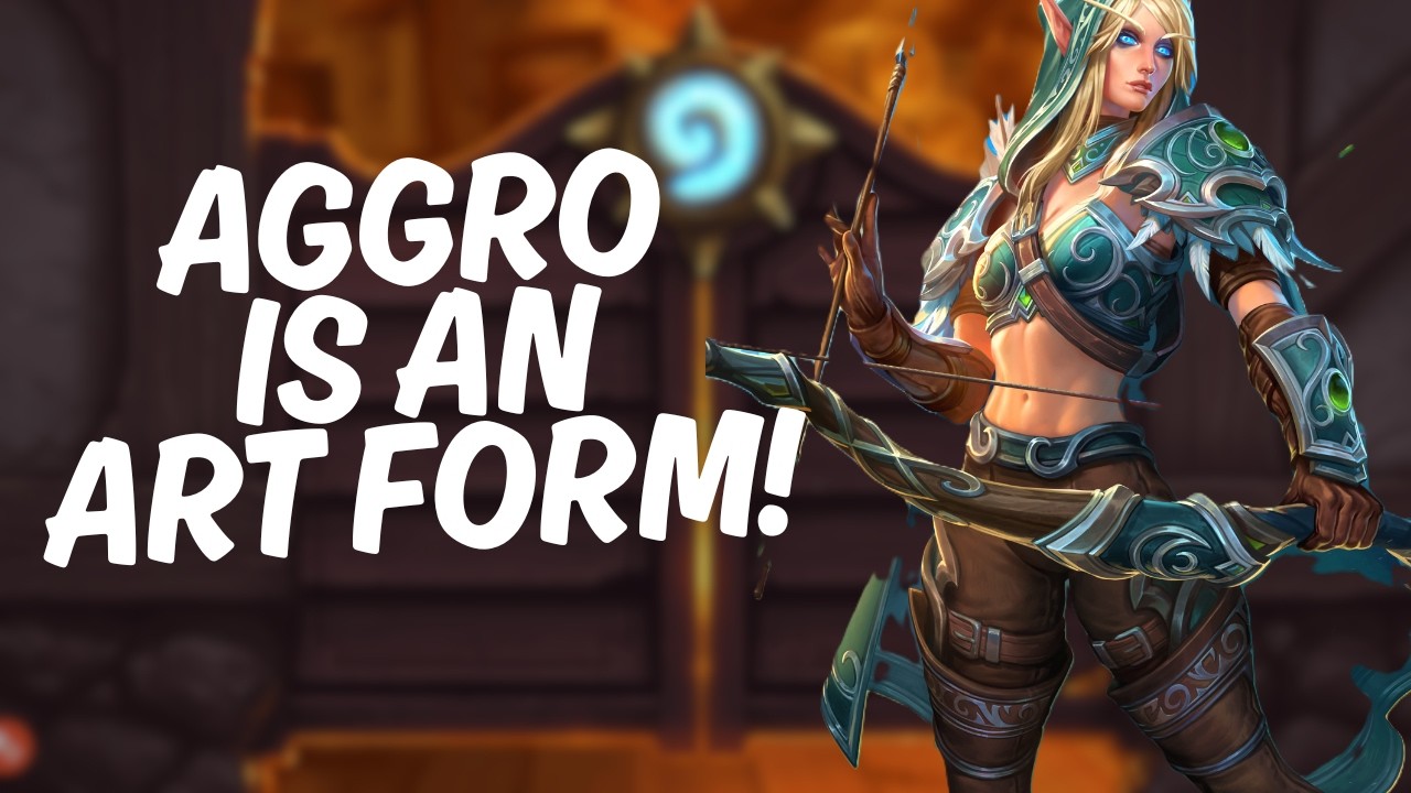 Face Hunter, Aggro Is An Art Form! - Hearthstone Gameplay No Hand Hunter