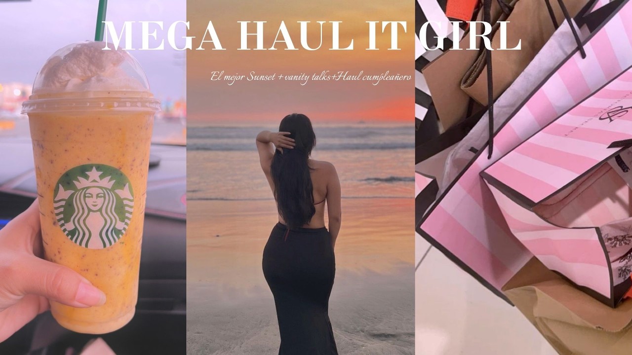 MEGA HAUL It Girl 🌊✨ Playa, outfits aesthetic & el mejor sunset ever