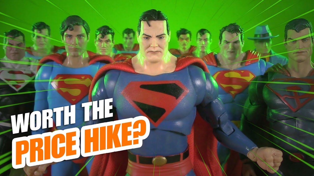 Kingdom Come Superman Review and Head Swaps! McFarlane Toys DC Direct Page Punchers Action Figure