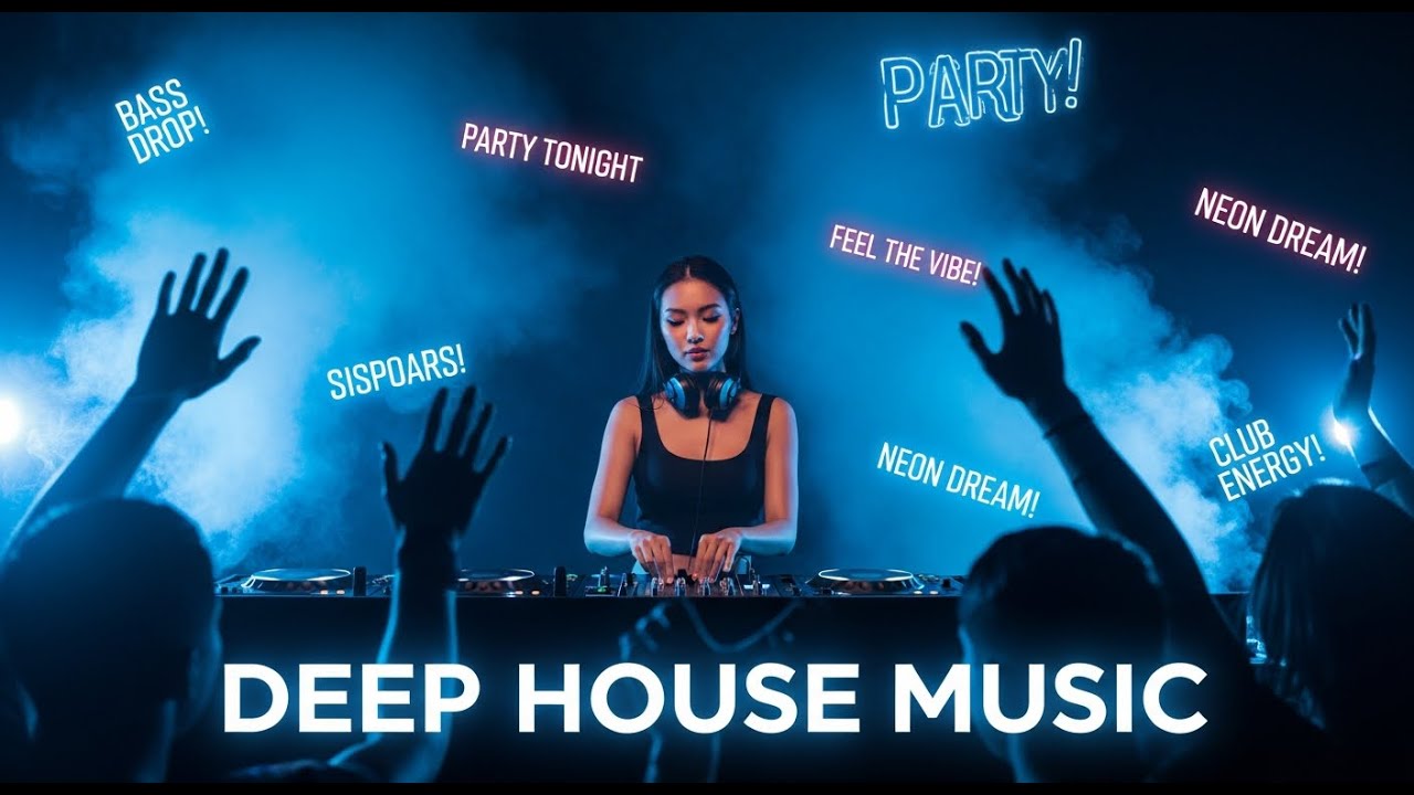 Deep House Music for Relaxed Nights 🌙 Smooth Bass Groove with Space