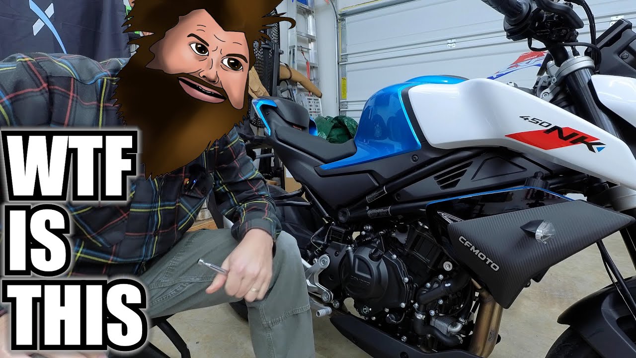 CFMOTO 450NK Detailed & up Close Look