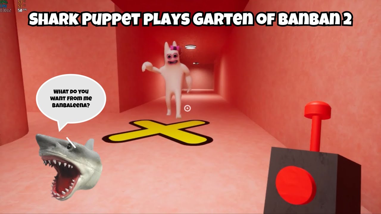 SB Movie: Shark Puppet играет в Garten of Banban 2!