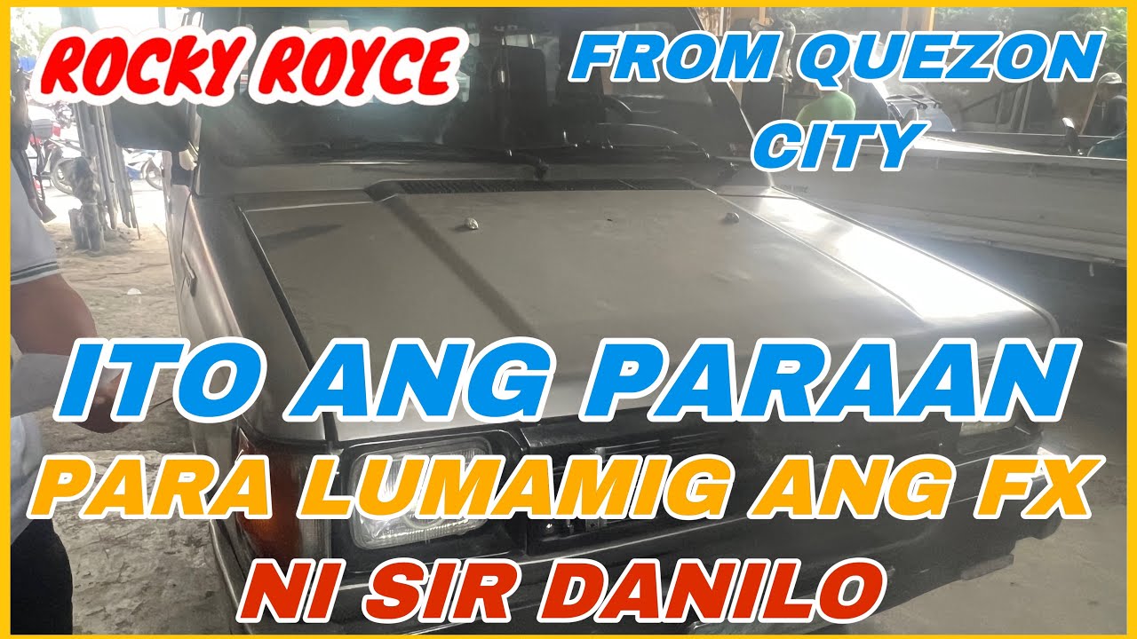 ITO ANG PARAAN PARA LUMAMIG ANG TAMARAW FX NI MANOY DANILO: FROM QUZON CITY | ROCKY ROYCE