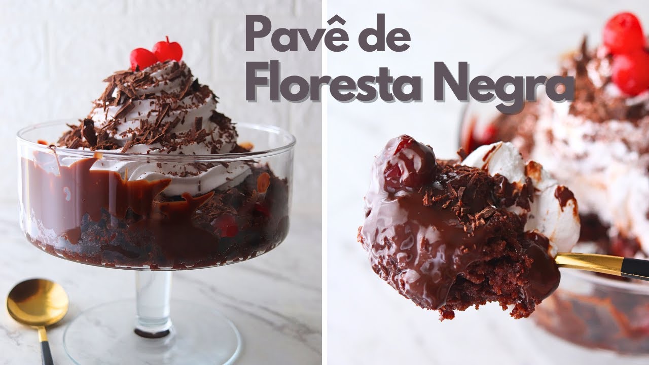 PAVÊ DE FLORESTA NEGRA NA TAÇA | FAÇA E VENDA OU PRESENTEIE | Day Flaubert
