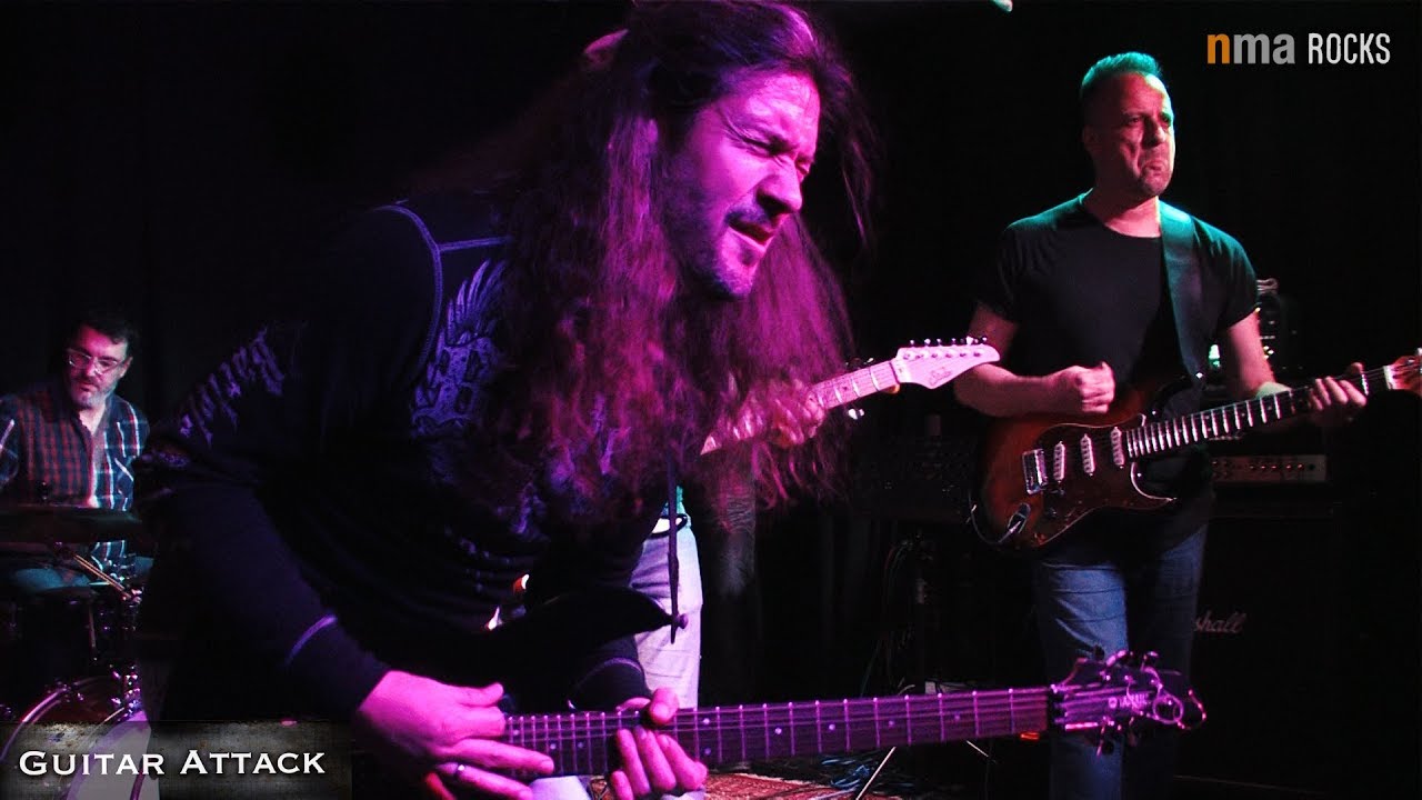 1. Guitar Attack mit Victor Smolski, Björn Müller & Ralf Fiebelkorn  