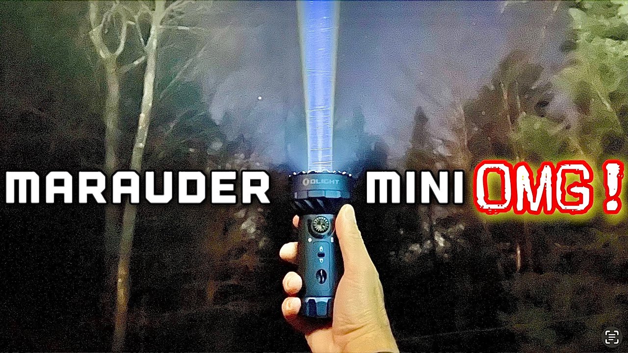 OMG ! the Olight Marauder mini is insanely awesome must have flashlight