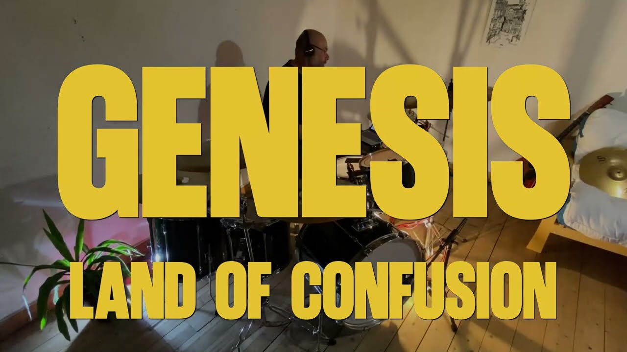 Genesis - Land of Confusion - UNMEASURED Drum Cover