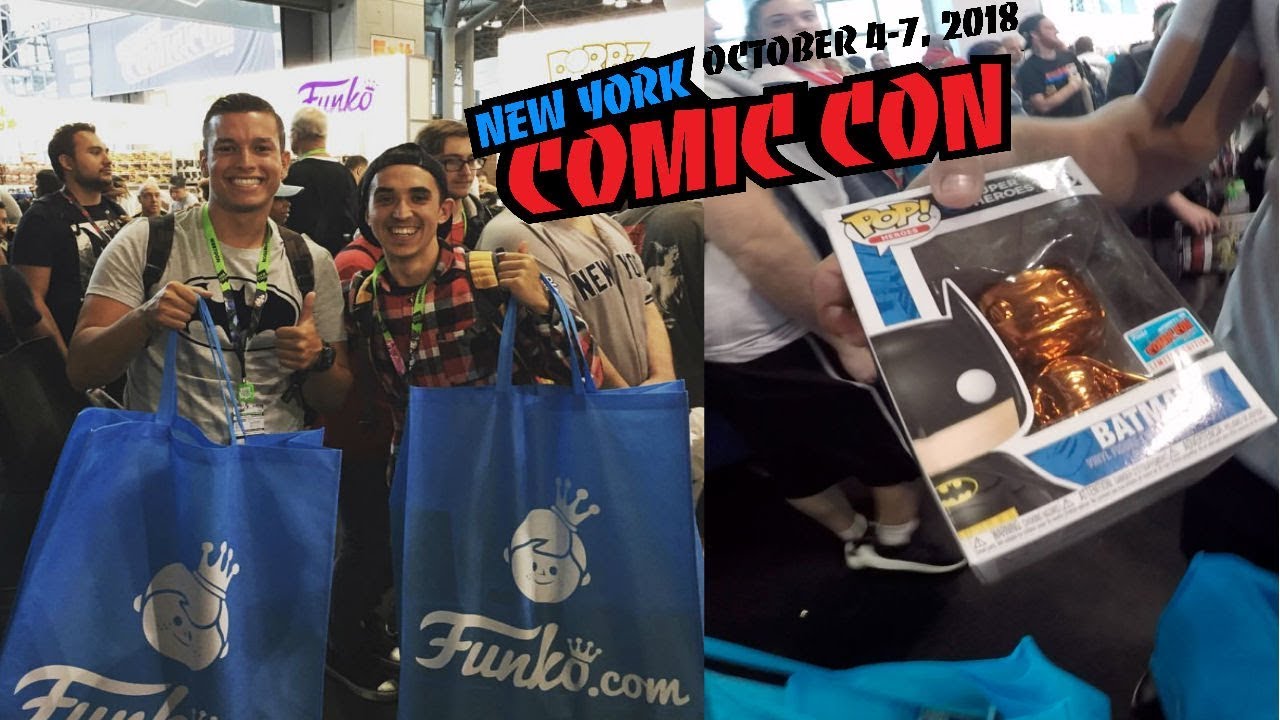 Comprando en el Funko Booth de la NYCC. Sueño cumplido! (Día 3)