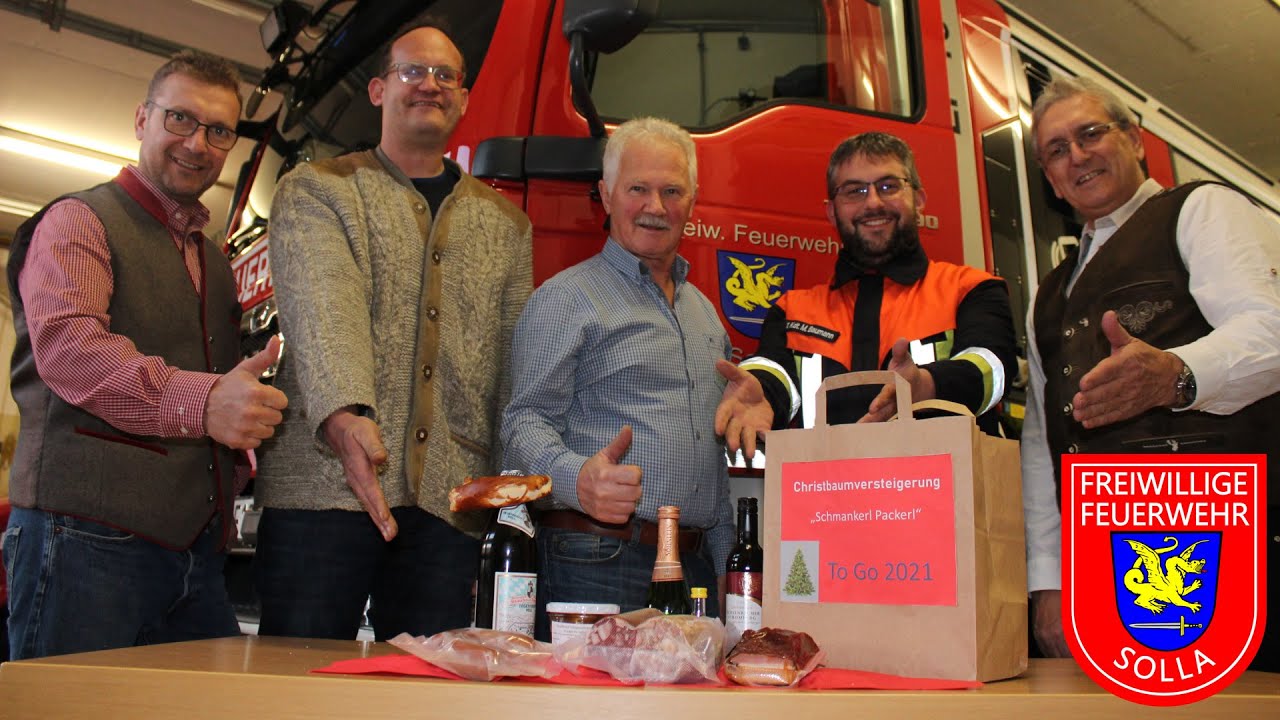 Christbaumversteigerung to Go | Freiwillige Feuerwehr Solla |  2021