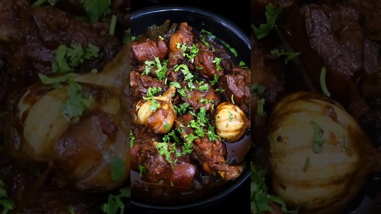 🔥 Village Style Bihari Chicken Curry &ndash; Pure Desi Taste 😋 #shorts