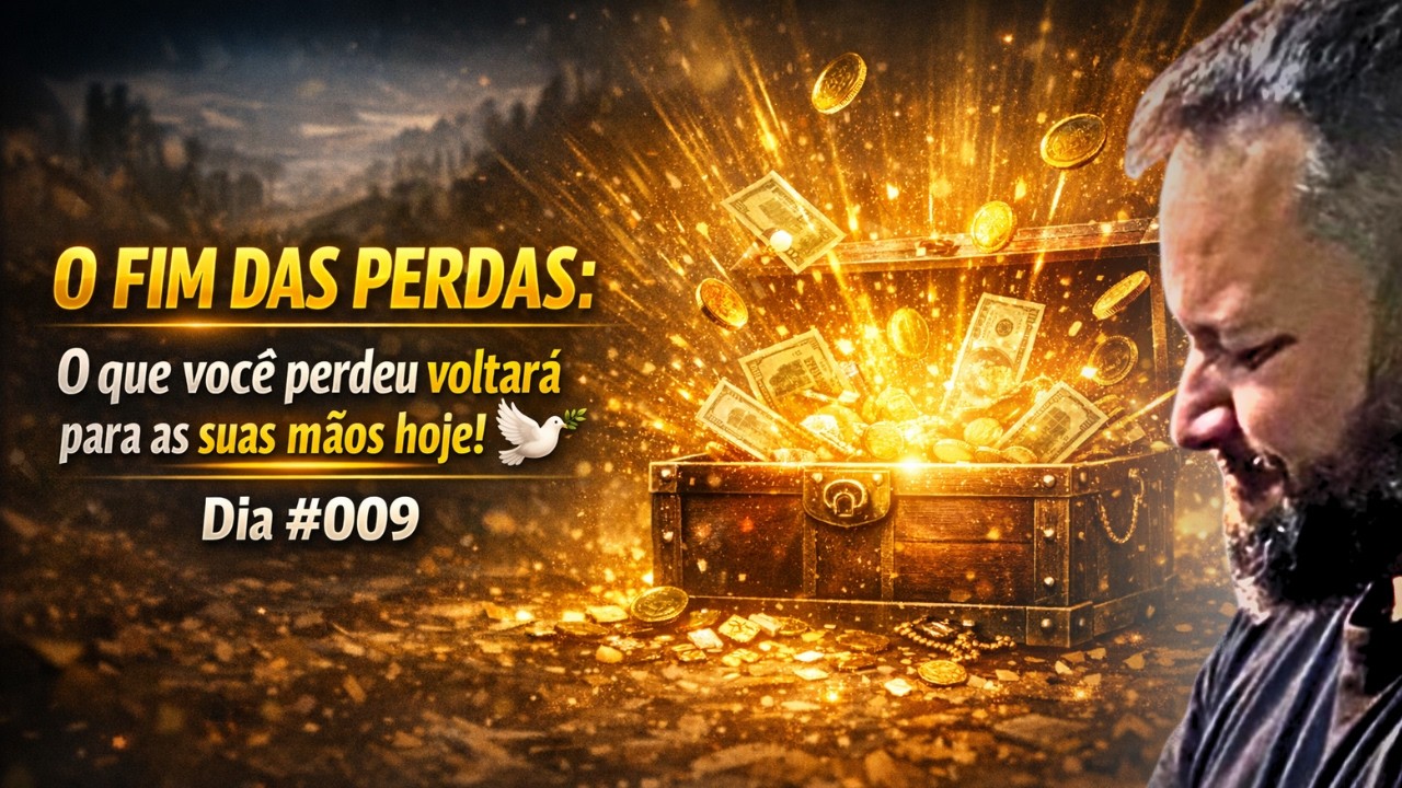 O FIM DAS PERDAS: O que você perdeu voltará para as suas mãos hoje! 🕊️ | Dia #009