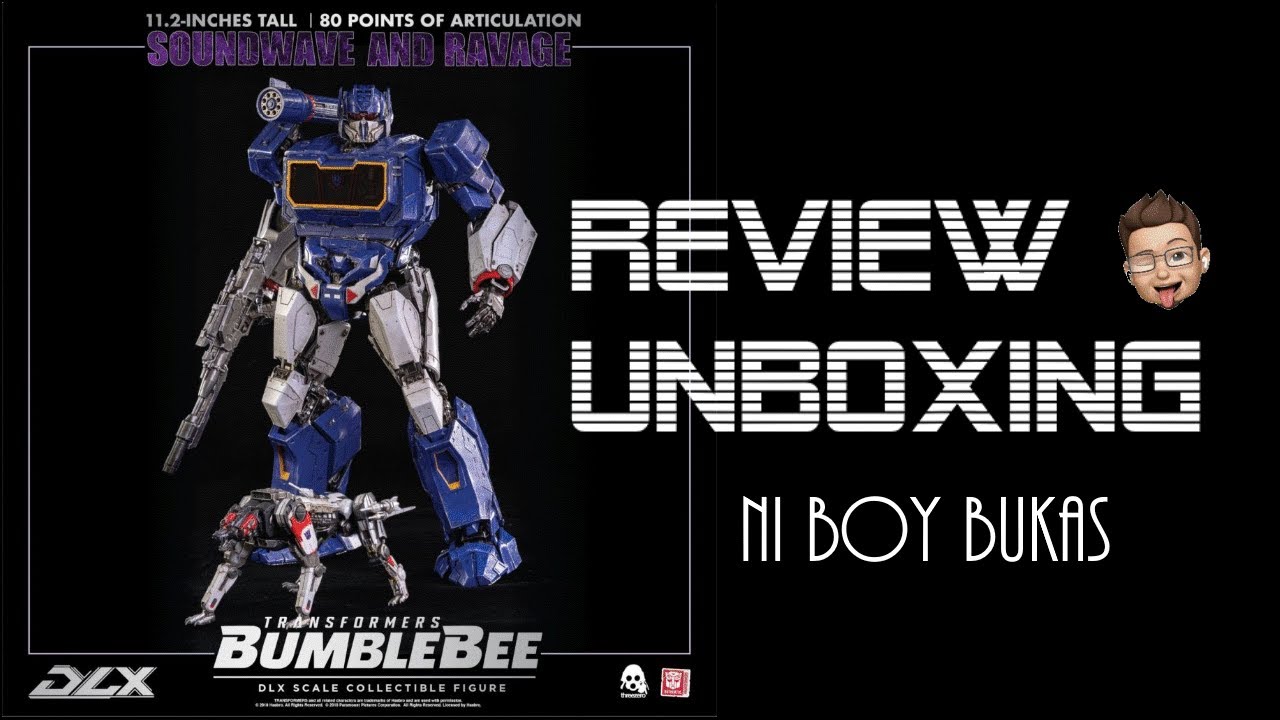 REVIEW -  DLX SOUNDWAVE AND RAVAGE - Transformers BUMBLEBEE Series - UNBOXING