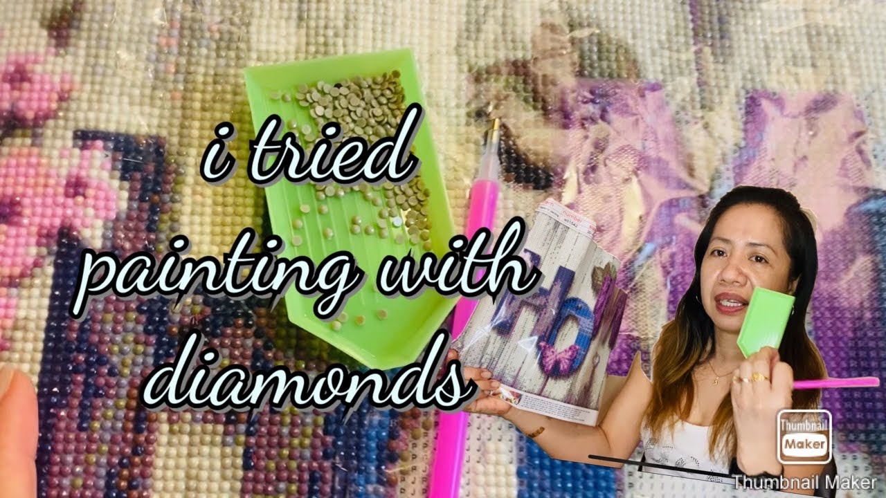 Painting with Diamonds|| A gift for a friend