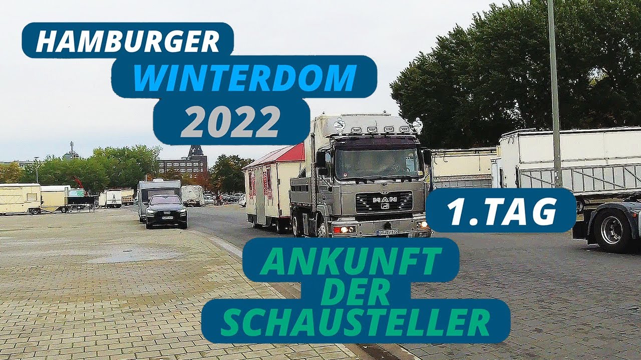 Ankunft der Schausteller - Hamburger Winterdom 2022 | RFHH #110  [HD]