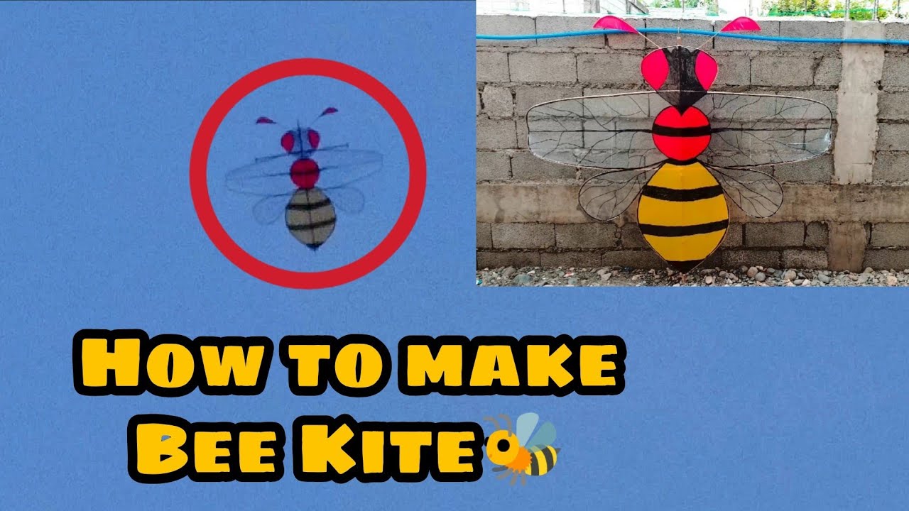 Paano gumawa ng Bubuyog na Saranggola o Guryon, Kites Tutorial, Cara membuat Layangan, Papagayo