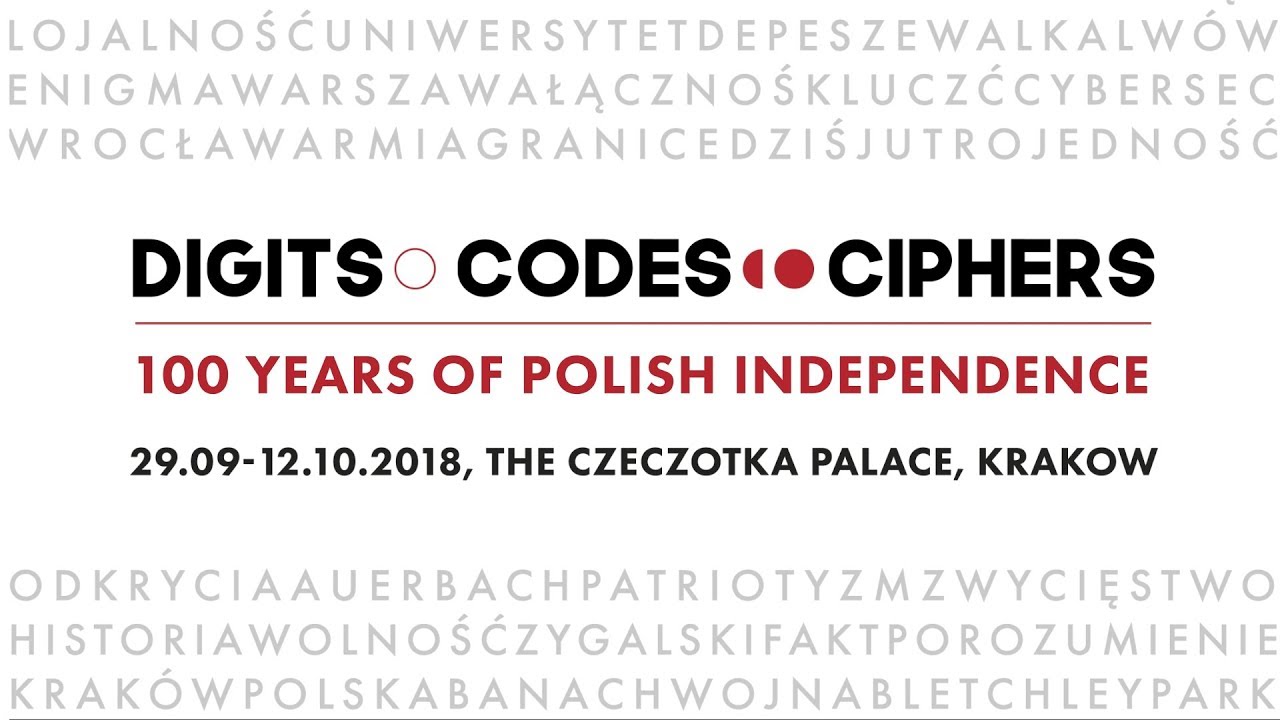 Exhibition &ndash; Digits, Codes and Ciphers &ndash; 100 Years of Polish Independence