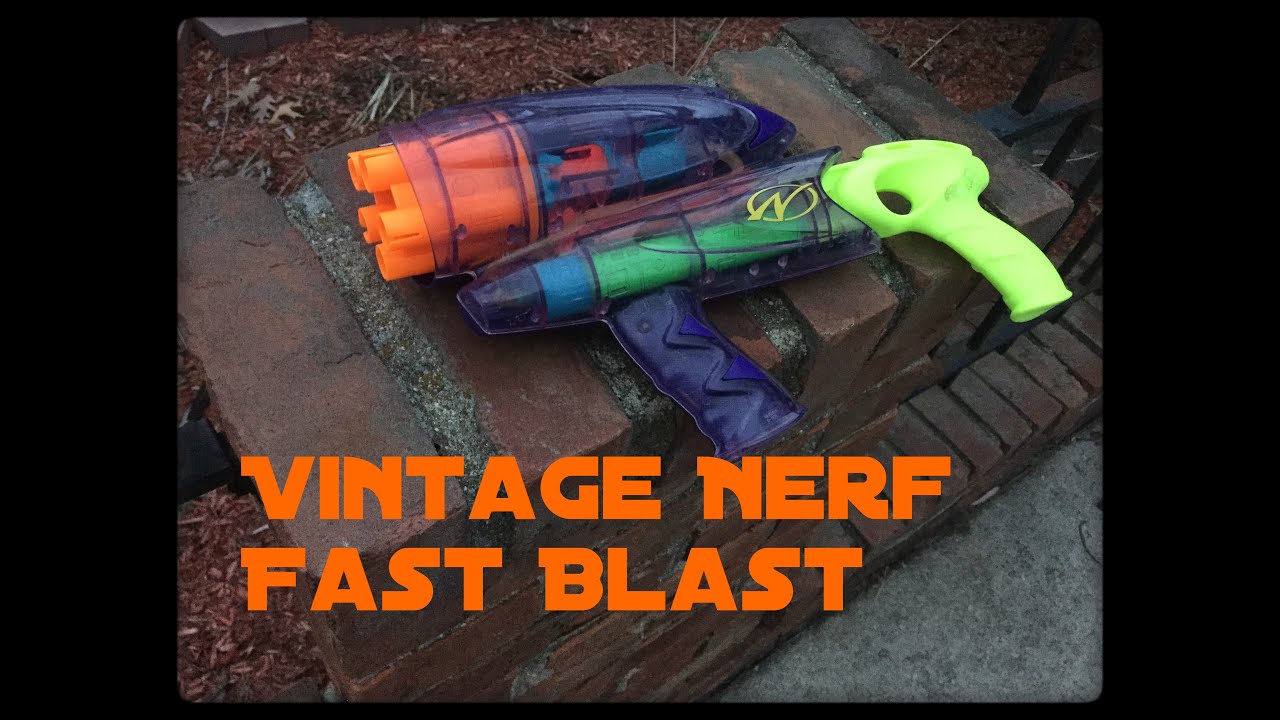 Vintage Review: The Nerf Fast Blast ( 1999 Airject Power Plus Line)