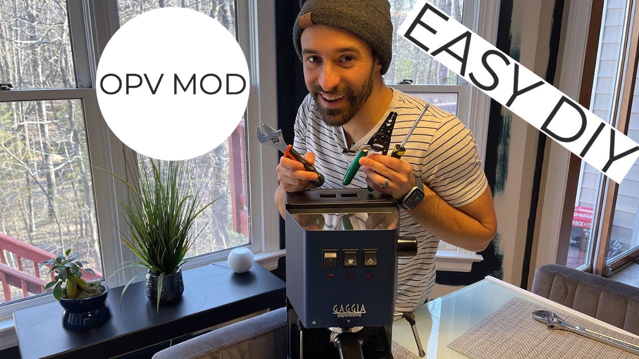 Gaggia Classic Pro OPV Mod
