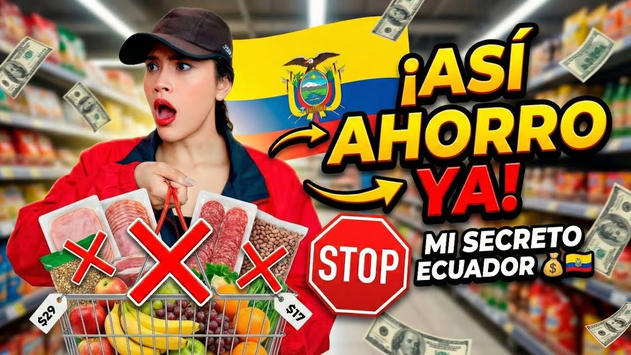 Dejé de COMPRAR esto en el SÚPER 🛑💰 | Así AHORRO viviendo en Ecuador 🇪🇨
