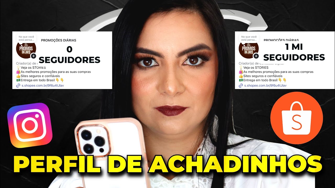 Como Criar Um Perfil De ACHADINHOS No Instagram Que Vende Todos Os Dias Como Afiliado