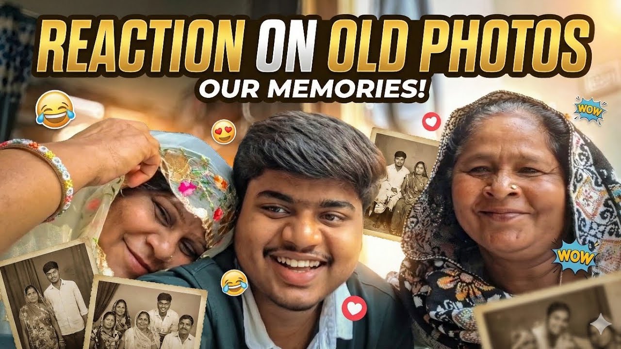 Hamari Family 20 Saal Pehle Kaisi Dikhti Thi? 😱 Old Photos Reaction