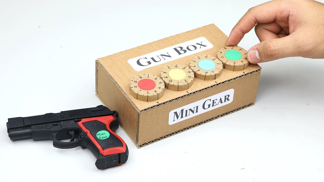 How to Make Amazing Storage Safe Box Gun