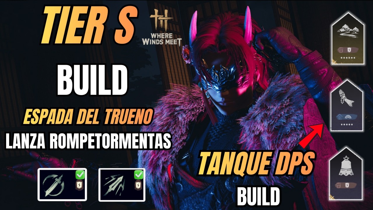 Build TANQUE DPS META TIER S (30K+ hits)  Guía Completa | Where Winds Meet