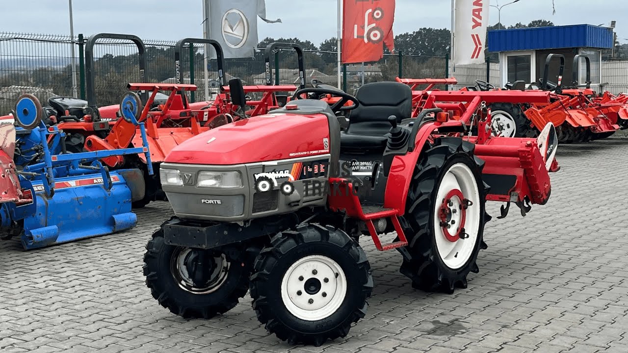 Yanmar F-200: огляд на міні трактор від Totus Traktor