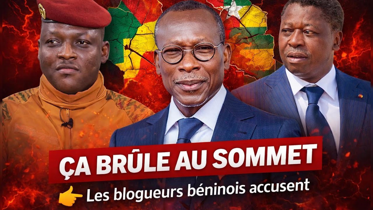 🔥 Togo – Burkina : Les blogueurs béninois alertent sur le complot. Danger après Damiba