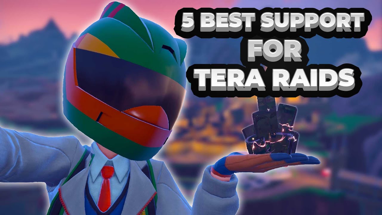 5 BEST SUPPORT POKEMON FOR TERA RAIDS IN POKEMON SCARLET AND VIOLET