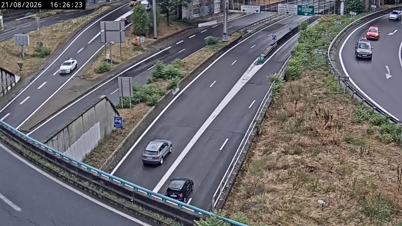 Périphérique Nord - Porte du Valvert