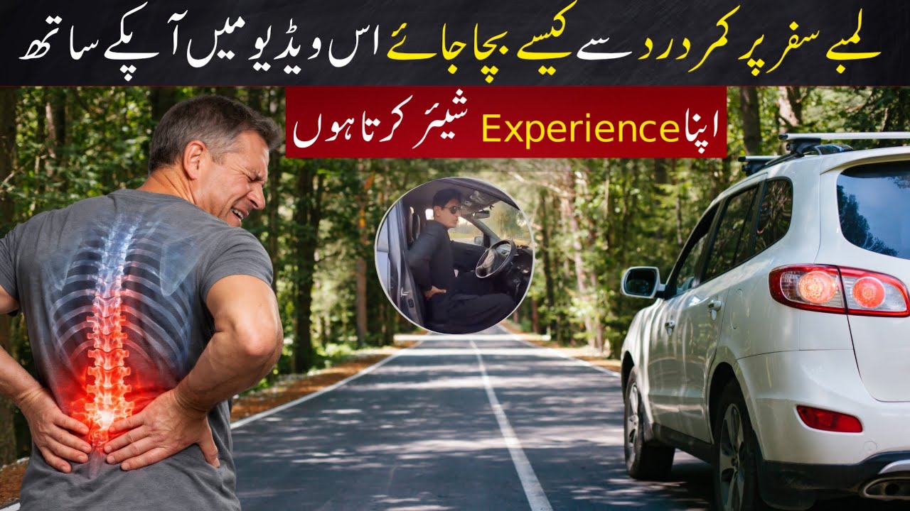 How to avoid Back pain during driving | Lumber support | Cushion technique