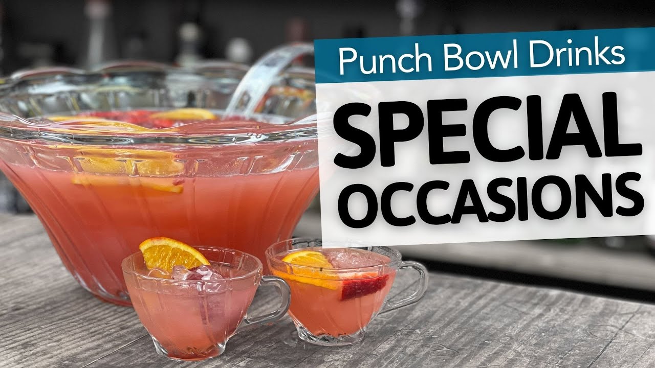 New Years Eve & Christmas Punch Bowl Recipes | Cocktail Inspiration | Drinkstuff
