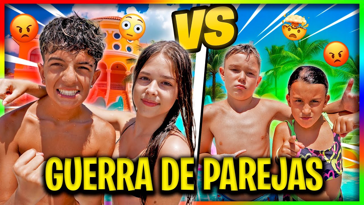 MI NOVIA SE ENFRENTA A MI HERMANA EN UN RETO POR PAREJAS!*se lía*
