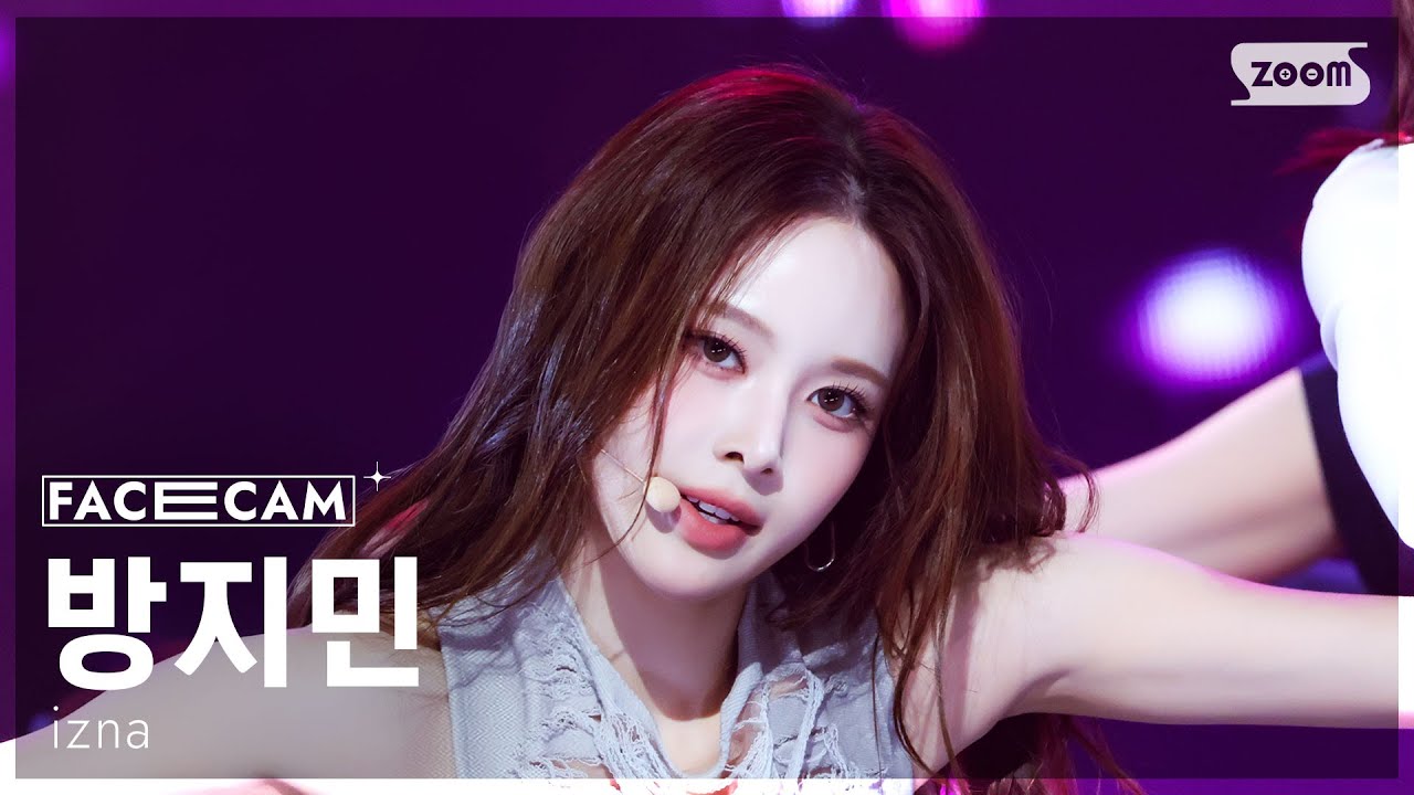 [페이스캠4K] 이즈나 방지민 'Racecar' (izna BANG JEE MIN FaceCam) @SBS Inkigayo 251102
